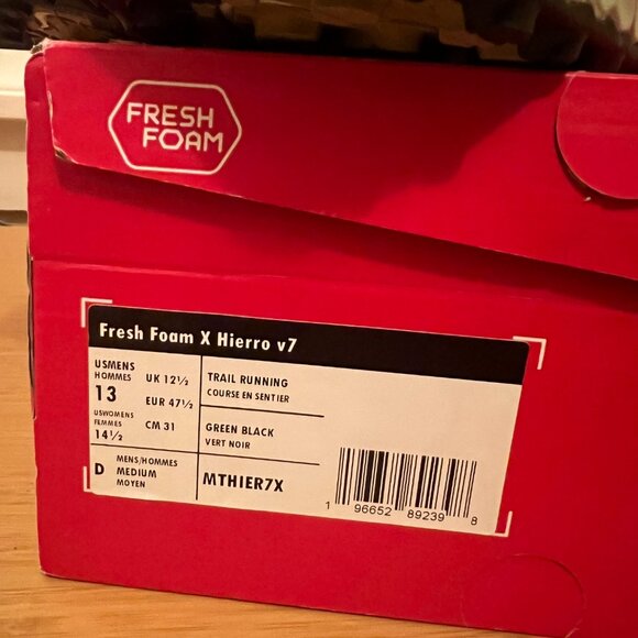 New Balance Hierro v7 Vibram Megagrip trail running shoe - Picture 4 of 4